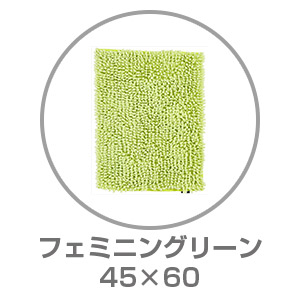 【ネット限定】SUSU 抗菌ストロングバスマット 45×60 フェミニングリーン